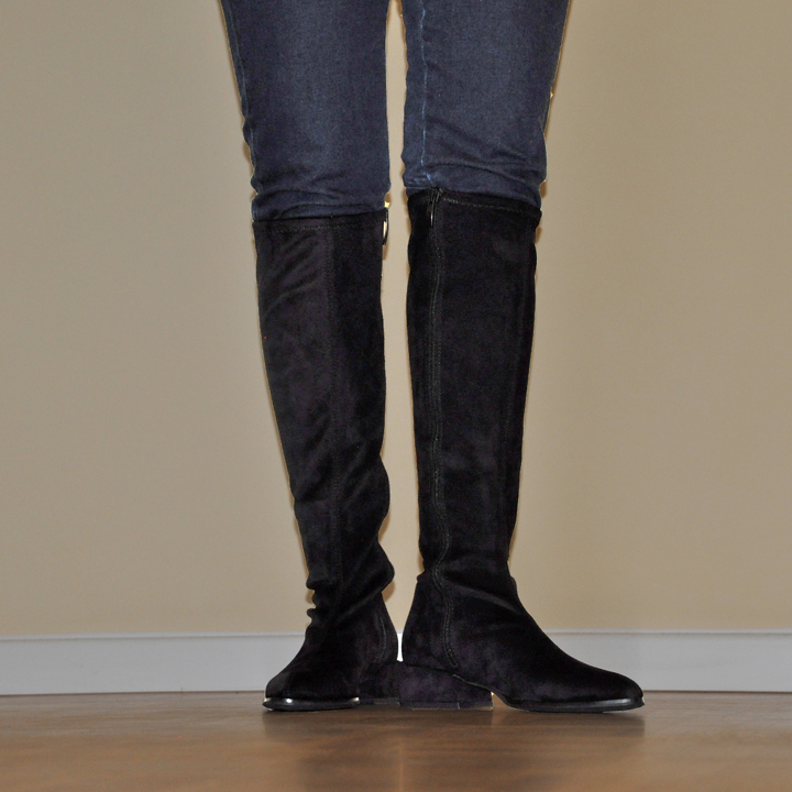 Vegan knee-high boot for women: Ginevra